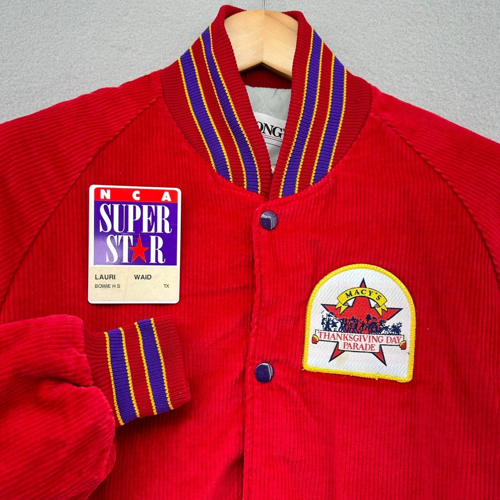 90s Macys Day Thanksgiving Parade NCA Superstar Performance Team Bomber Jacket L